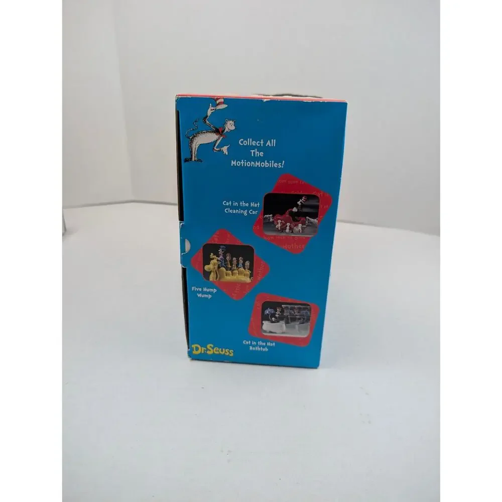 2002 Dr Seuss Motion Mobiles Cat in the Hat Bathtub ERTL Boxed